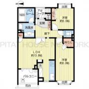 ライオンズグローベル杉並今川 間取