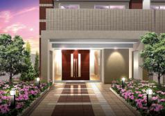 エントランス外観予想図