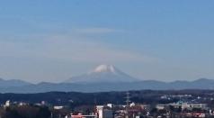Ａタイプ 1301 号室から望む雄大な富士山の姿